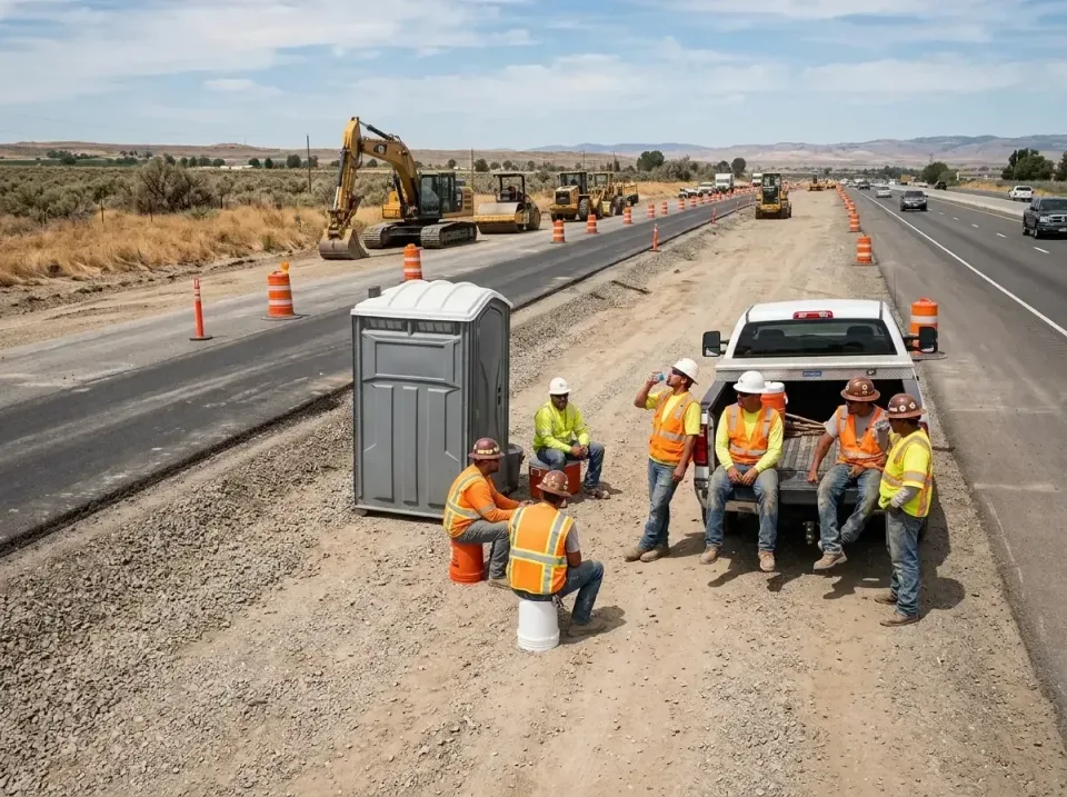 highway-road-construction-crew-007 — frequently asked questions, Porta Potty and Restroom Rentals in Cape St. Claire, MD